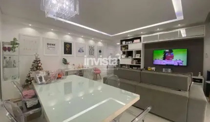 COMPRAR APARTAMENTO DE 3 DORMITÓRIOS E 1 SUÍTE NO MARAPÉ EM SANTOS