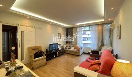 Comprar apartamento no Gonzaga, três quadras da praia!