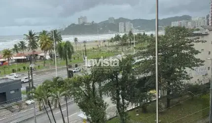 Flat com vista para o mar
