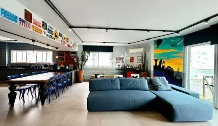 Apartamento bem localizado na Ponta da Praia em Santos