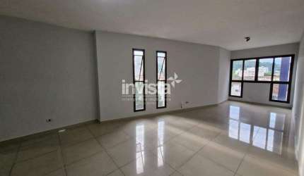 Apartamento de 3 dormitórios para locação em Santos!