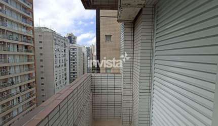 Apartamento tipo Kitnet para Alugar no Coração do GONZAGA em Santos