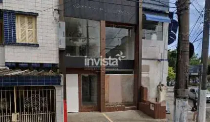 Ponto Comercial de ESQUINA para Alugar na Avenida Pinheiro Machado no Marapé em Santos