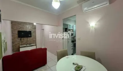 Apartamento mobiliado na quadra da praia