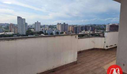 Próximo da PUC, cobertura com 3 dormitórios, 2 vagas e infraestrutura...ri