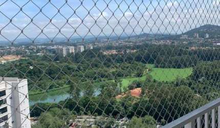Apartamento para Venda em Barueri, Alphaville Empresarial, 1 dormitório, 1 suíte, 2 banheiros, 2 vagas