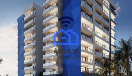 Apartamentos com unidades de 39m² no bairro Praia das Palmeiras - quarto, sala, cozinha - Caraguata