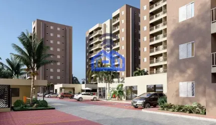 Apartamento à venda no bairro do Indaiá - dois dormitórios, sala com dois ambientes, cozinha e 1 va