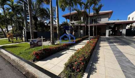 Lindo Sobrado de alto padrão mobiliado com 6 dormitórios à venda no luxuoso Condomínio Costa Verde,