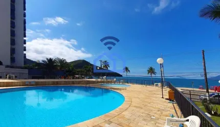 Apartamento frente-mar à venda no bairro Martim de Sá em Caraguatatuba, SP - 2 dormitórios, uma vag