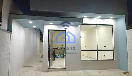 Casa à venda, com 2 dormitórios sendo 1 suíte e excelente acabamento, no Jardim das Gaivotas em Car