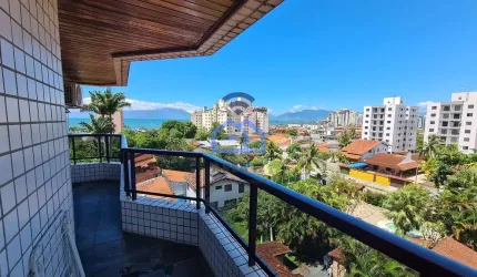 Apartamento maravilhoso à venda no bairro da Martim de Sá em Caraguatatuba, SP - More a apenas 250