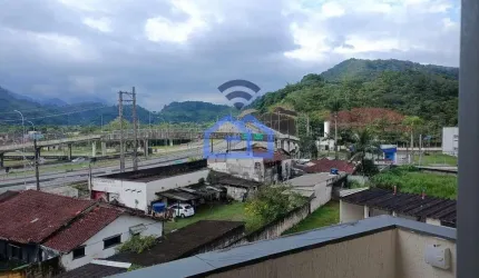 Apartamento para locação no bairro Martim de Sá em  Caraguatatuba, SP com 02 dormitórios e duas vag