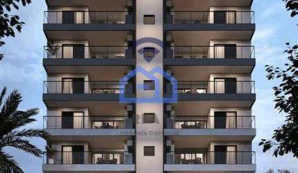 Apartamento em construção à venda no bairro do Sumaré em Caraguatatuba, SP - Ótima localização!