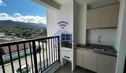 Apartamento Novo na quadra da praia da Martim de Sá à Venda em Caraguatatuba, SP