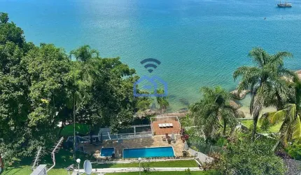 Cobertura com vista definitiva para o mar à venda no bairro da Martim de Sá em Caraguatatuba, SP -