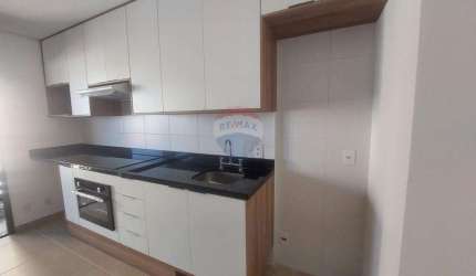 Apartamento 1 Suíte, com Design Planejado e Moderno. Condominio Clube