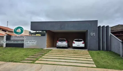Casa  Nova - TÉRREA  3 suítes, piscina jardim Passargada -Cotia