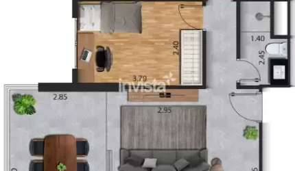 Apartamento à venda no bairro José Menino, Santos - SP