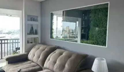Apartamento no Condomínio Estação Brás com 64m² 1 dormitório 2 banheiros 1 vaga