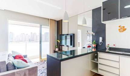 Apartamento à Venda - Chácara Santo Antonio, 1 Quarto,  33 m2