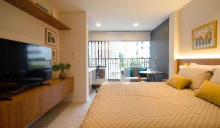 Apartamento à Venda - Paraíso, 1 Quarto,  28 m2
