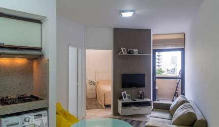 Apartamento à Venda - Moema, 1 Quarto,  40 m2