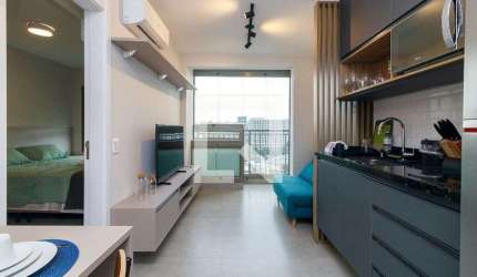 Apartamento à Venda - Campo Belo, 1 Quarto,  32 m2