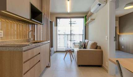 Apartamento à Venda - Campo Belo, 1 Quarto,  32 m2