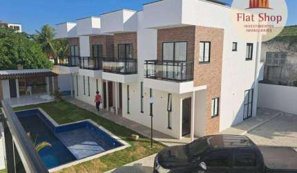 Casa com 2 dormitórios à venda, 58 m² por R$ 350.000,00 - Taíba - São Gonçalo do Amarante/CE