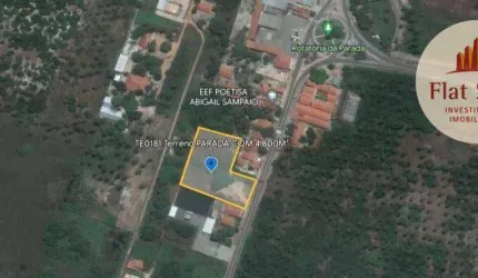 Terreno à venda, 4800 m² por R$ 720.000,00 - Parada - São Gonçalo do Amarante/CE
