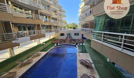 Apartamento com 1 dormitório à venda, 53 m² por R$ 330.000,00 - Cumbuco - Caucaia/CE