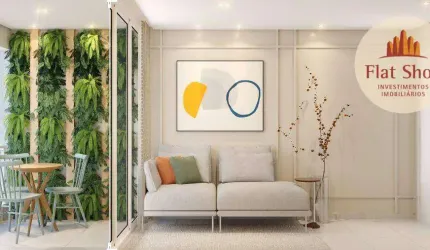 Apartamento com 2 dormitórios à venda, 50 m² por R$ 354.240,00 - Praia do Futuro - Fortaleza/CE