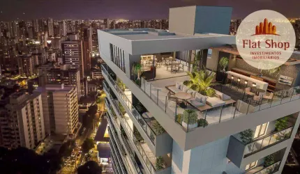 Apartamento com 1 dormitório à venda, 40 m² por R$ 520.000,00 - Aldeota - Fortaleza/CE
