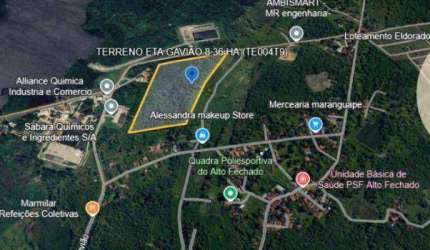 Terreno à venda, 100000 m² por R$ 4.000.000,00 - Ancuri - Itaitinga/CE