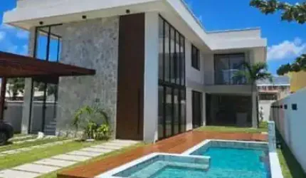 Casa em condomínio fechado com 8 quartos à venda na RUA ARRAIA, Guarajuba, Camaçari, 509 m2 por R$ 5.480.000