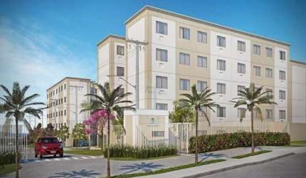 Apartamento com 2 quartos à venda na Rua José Leite, Caji, Lauro de Freitas, 39 m2 por R$ 130.000