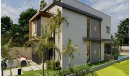 Casa em condomínio fechado com 4 quartos à venda na Rua Praia de Pitimbu, Vilas do Atlantico, Lauro de Freitas, 259 m2 por R$ 2.250.000