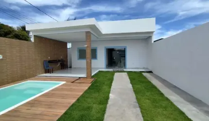 Casa em condomínio fechado com 3 quartos à venda na RUA DOS CRISTAIS, Arembepe (Abrantes), Camaçari, 187 m2 por R$ 430.000