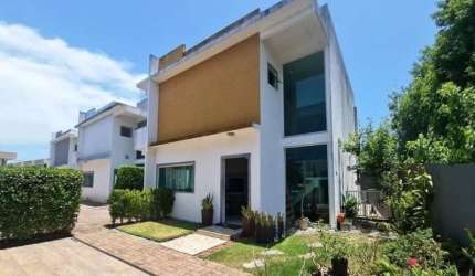 Casa em condomínio fechado com 4 quartos à venda na Rua Praia de Alhanda, Vilas do Atlantico, Lauro de Freitas, 210 m2 por R$ 700.000