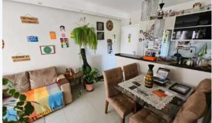 Apartamento com 2 quartos à venda na RODOVIA RODOVIA BA-099  ESTRADA DO CÔCO, Condomínio Bosque da Aldeia, Vilas de Abrantes, Camaçari, 55 m2 por R$ 265.990