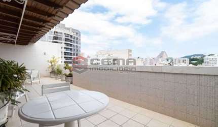 Cobertura com 4 quartos à venda na Rua das Laranjeiras, Laranjeiras, Rio de Janeiro, 256 m2 por R$ 1.900.000