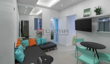 Apartamento com 1 quarto para alugar na Rua do Russel, Glória, Rio de Janeiro, 35 m2 por R$ 3.000