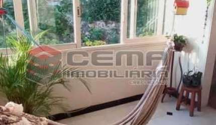 Apartamento com 3 quartos à venda na Rua Almirante Alexandrino, Santa Teresa, Rio de Janeiro, 135 m2 por R$ 790.000