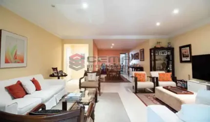 Apartamento com 4 quartos à venda na Rua Marquês de Pinedo, Laranjeiras, Rio de Janeiro, 206 m2 por R$ 2.500.000