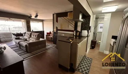Apartamento impecável com projeto diferenciado, 76 m² - Campestre - Santo André/SP