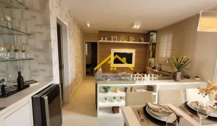Apartamento com 3 dormitórios à venda, 57 m² por R$ 473.000,00 - Vila Valparaíso - Santo André/SP