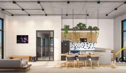 Studio com 1 dormitório à venda, 44 m² por R$ 282.078,00 - Vila Guarani (Zona Sul) - São Paulo/SP