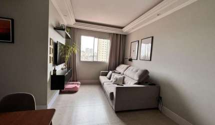 Apartamento com 3 dormitórios à venda, 69 m² por R$ 420.000 - Suíço - São Bernardo do Campo/SP