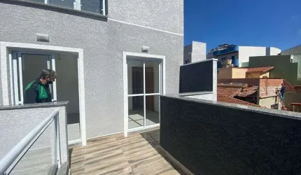 Apartamento com 2 dormitórios à venda, 46 m² por R$ 390.000,00 - Jardim Bela Vista - Santo André/SP